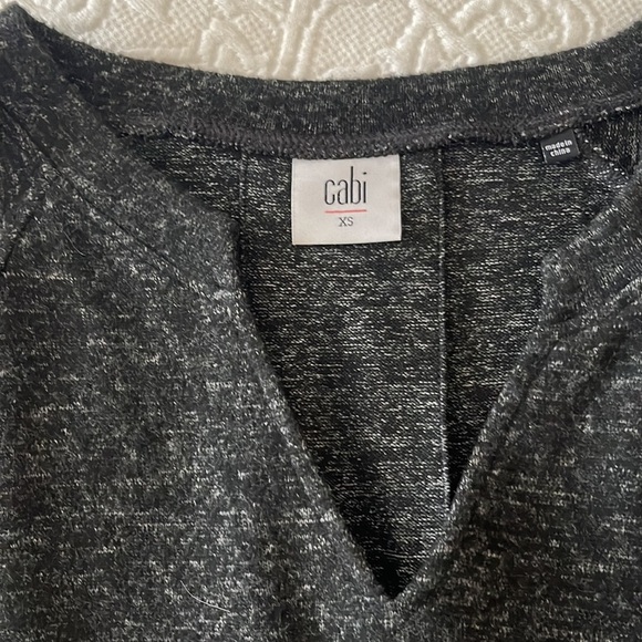 Cabi dress in black with white threading - Picture 4 of 6